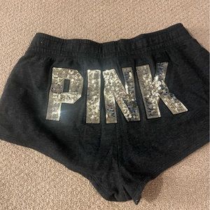 RARE NWOT VS PINK BKING SHORT SHORTS SZ L